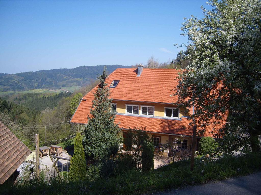 Ferienwohnung Langenberghof Oberharmersbach Exterior foto