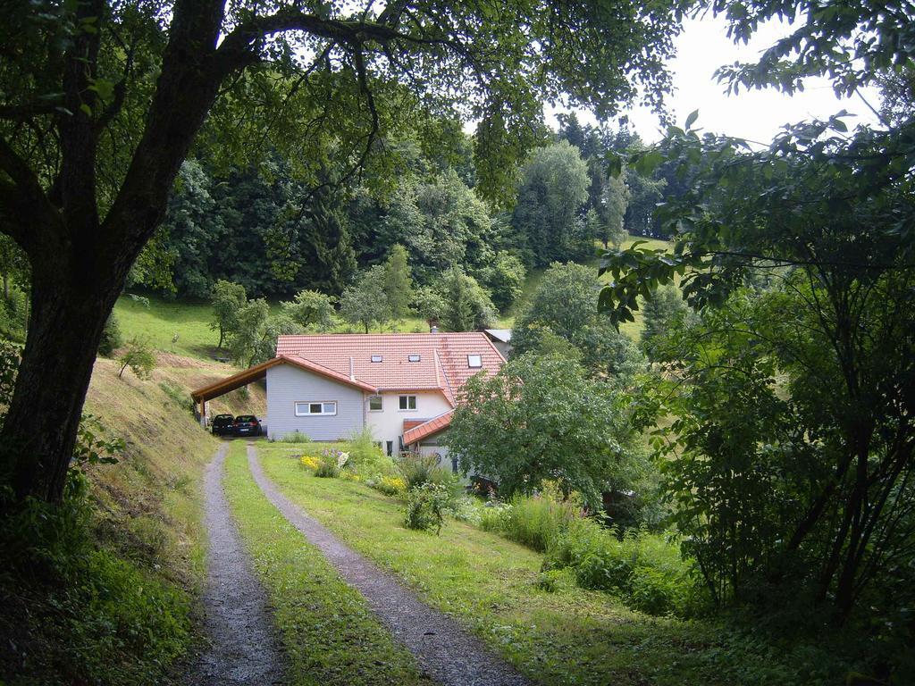 Ferienwohnung Langenberghof Oberharmersbach Exterior foto